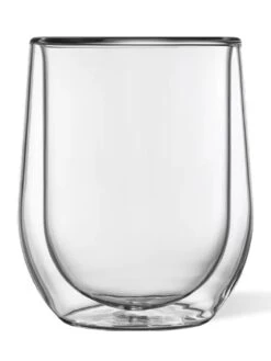 2 Pack 12oz Clear Stemless Cup(Corkcicle 2 Pack 12oz Clear Stemless Cup Co)