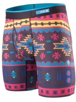 Poly Blend Brief Boxer(Stance Poly Blend Brief Boxer Men C O) -ThinkEmpire Shop station black