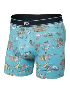 Daytripper Beach Or Bust Reef Blue Boxer(Saxx Daytripper Beach Or Bust Reef Blue Boxer 2025)