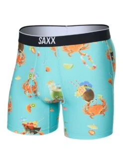 Volt Breathable Mesh Crab Cocktail Turquoise Boxer(Saxx Volt Breathable Mesh Crab Cocktail Turquoise Boxer 2025)