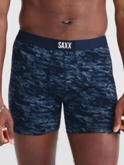 Ultra Super Soft Basin Camo Navy Boxer(Saxx Ultra Super Soft Basin Camo Navy Boxer 2025)