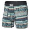 Ultra Super Soft Beach Shack Stripe Teal Boxers(Saxx Ultra Super Soft Beach Shack Stripe Teal Boxers 2025)
