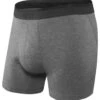 Platinum Brief Boxer(Saxx Platinum Brief Dark Charcoal Heather Boxer C O)