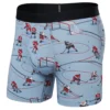 Droptemp Cooling Cotton Hockey Heroes Dusty Blue Boxer(Saxx Droptemp Cooling Cotton Hockey Heroes Dusty Blue Boxer 2025)
