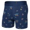 Droptemp Cooling Cotton Island Life MIdnight Boxer(Saxx Droptemp Cooling Cotton Island Life Midnight Boxer 2025)