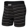 Vibe Super Soft Black Coast Stripe Boxer(Saxx Vibe Super Soft Black Coast Stripe Boxer 2025)