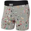 Vibe Brief Grey Sushi Doobie Doo Boxer(Saxx Vibe Brief Grey Sushi Doobie Doo Boxer Co)