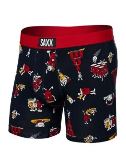 Vibe Super Soft Party Foul Dark Ink Boxer(Saxx Vibe Super Soft Party Foul Dark Ink Boxer 2025)