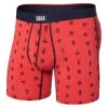 Vibe Xtra Summer Catch Coral Red Boxer(Saxx Vibe Xtra Summer Catch Coral Red Boxer 2025)