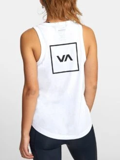VA Muscle Workout Tank Top(Rvca Va Muscle Workout Tank Top Women Co) -ThinkEmpire Shop t903wrvm rvca wg wht bck1 583b9c3e 97e2 4ce6 8fe0 f812ab2dd26b