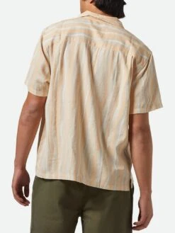 Cru Slub Short Sleeve Buttondown Shirt(Brixton Cru Slub Short Sleeve Buttondown Shirt Su25) -ThinkEmpire Shop tt9x0r5tt8otyrq7rmle