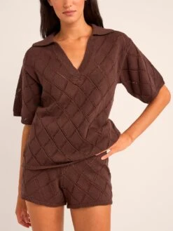 Islander Collared Top(Rhythm Islander Collared Top Sp25)