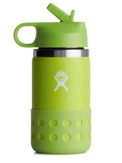 12oz Firefly Kids Wide Mouth With Straw Lid & Boot Bottle (Kids)(Hydro Flask Kids Wide Mouth With Straw Lid 12oz Bottle Firefly Co)
