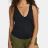 Minted Tank Top(Rvca Minted Tank Top Women Co)