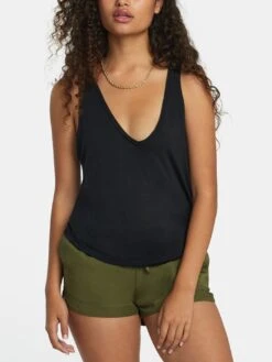 Minted Tank Top(Rvca Minted Tank Top Women Co)