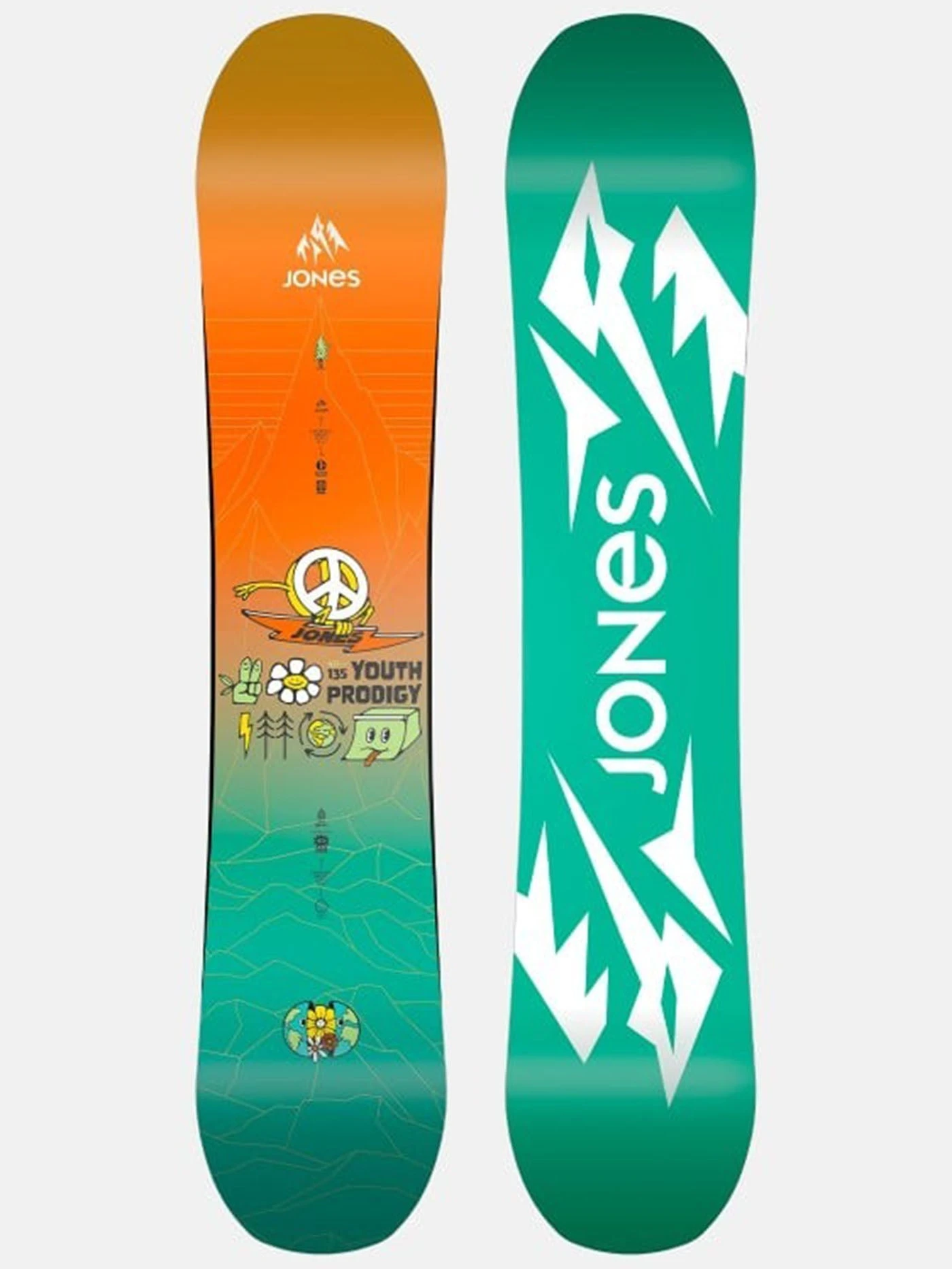 Prodigy Snowboard (Youth)(Jones Prodigy Snowboard Youth Wt26) 1 Prodigy Snowboard (Youth)(Jones Prodigy Snowboard Youth Wt26)