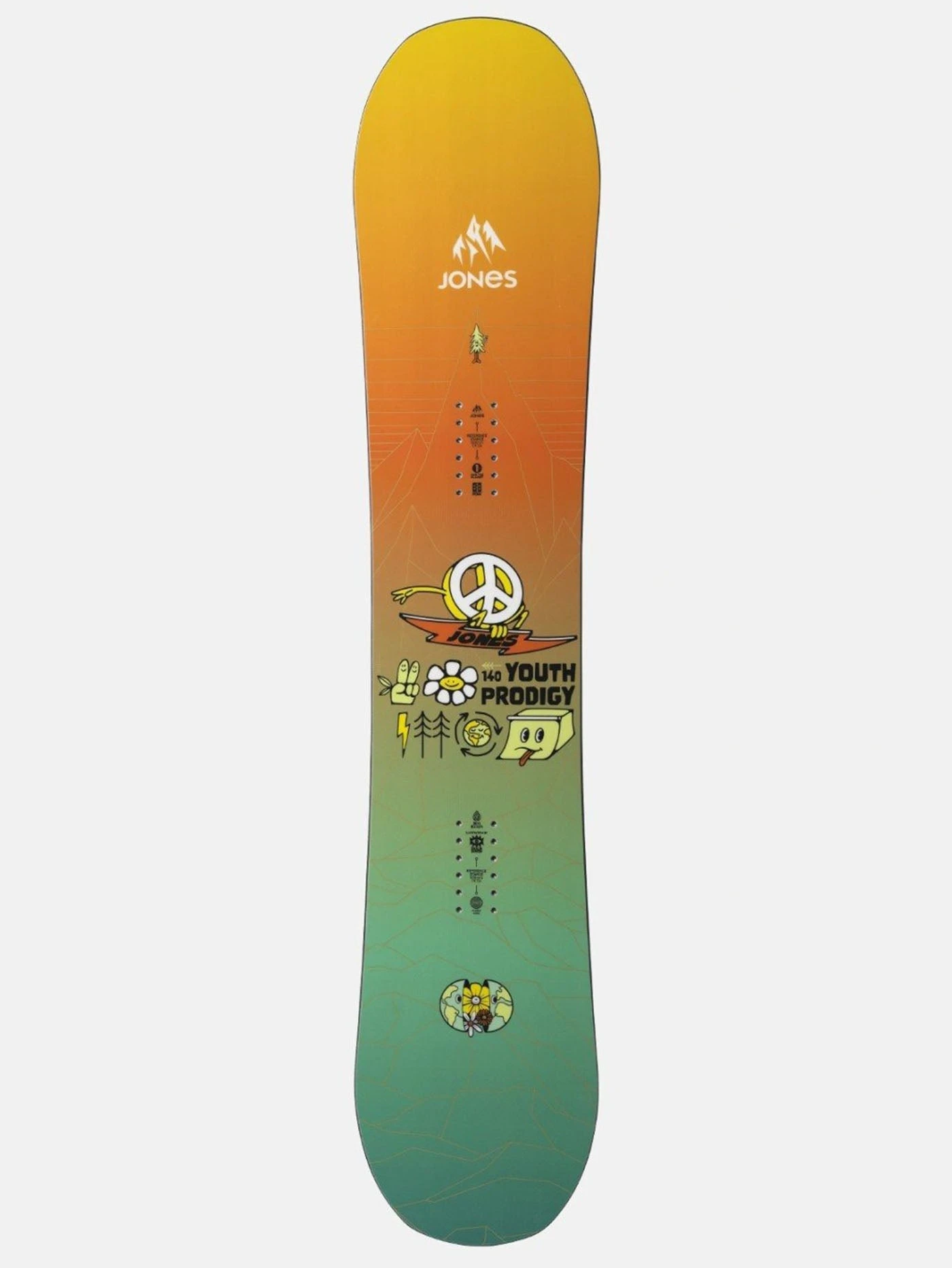 Prodigy Snowboard (Youth)(Jones Prodigy Snowboard Youth Wt26) 2 Prodigy Snowboard (Youth)(Jones Prodigy Snowboard Youth Wt26) - Image 2